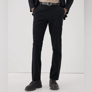 Pact Men's Boulevard Brushed Twill Pant Black